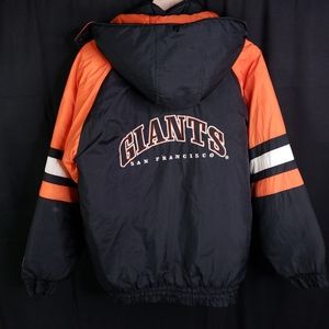 Sf Giants Kids Puffer Jacket XL